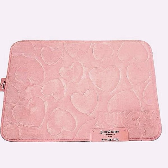 NWT - Juicy Couture Memory Foam Bath Rug - Picture 1 of 9